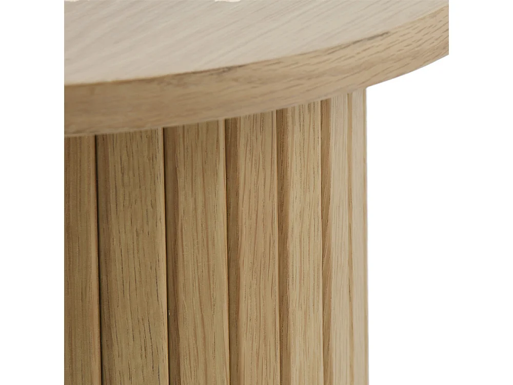 Console - Bois naturel - ALBA