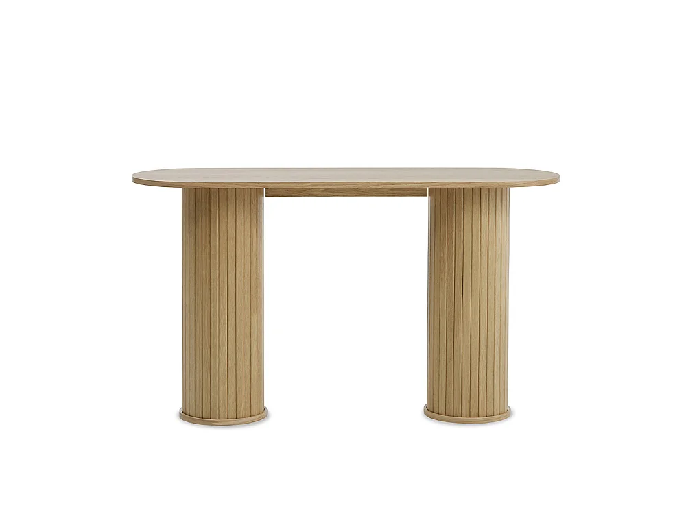 Console - Bois naturel - ALBA