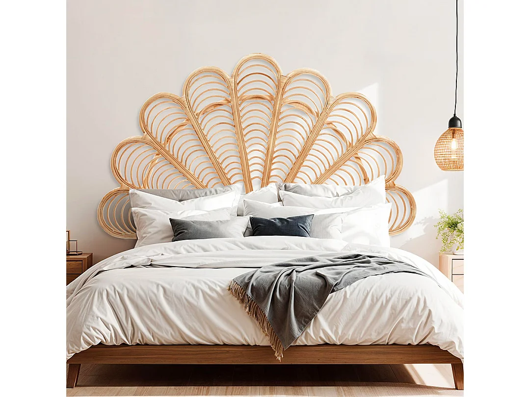 Vase - Verre fumé marron - TINA - 19x29 cm