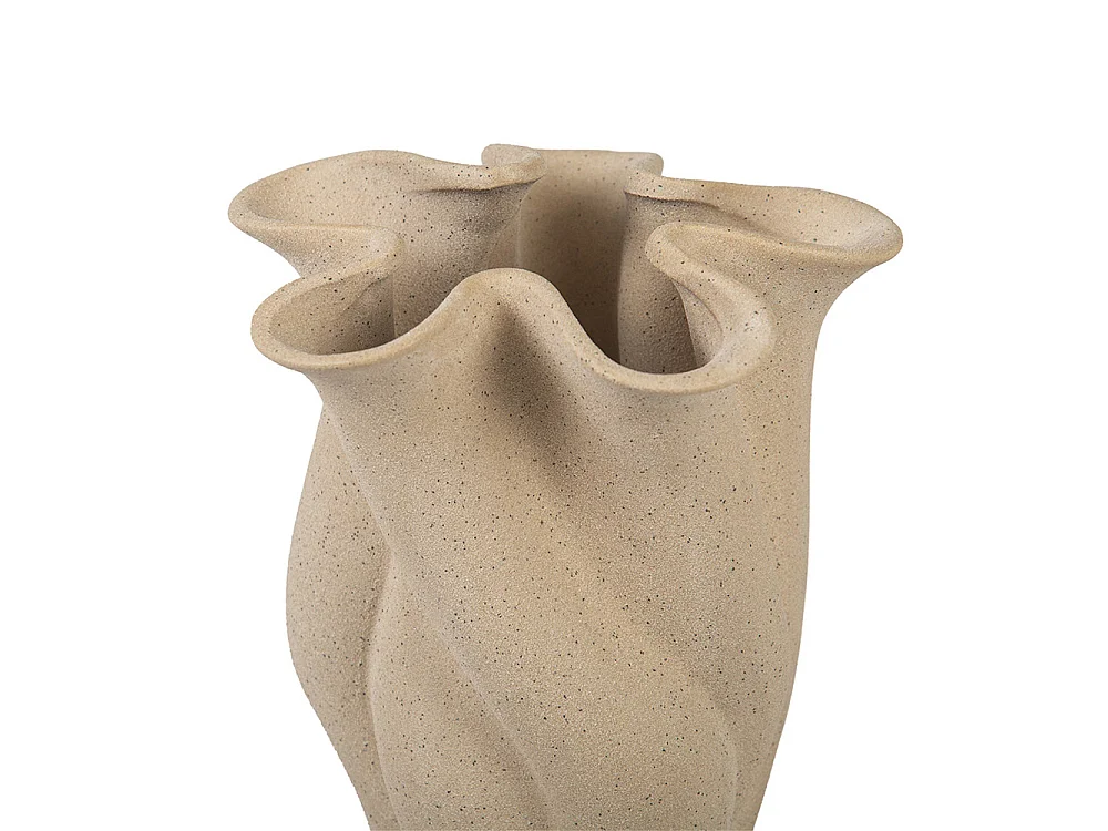 Vase - Céramique grège - FIORE - 20x19x24 cm