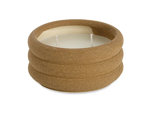 Bougie - Céramique terracotta - LIVIA