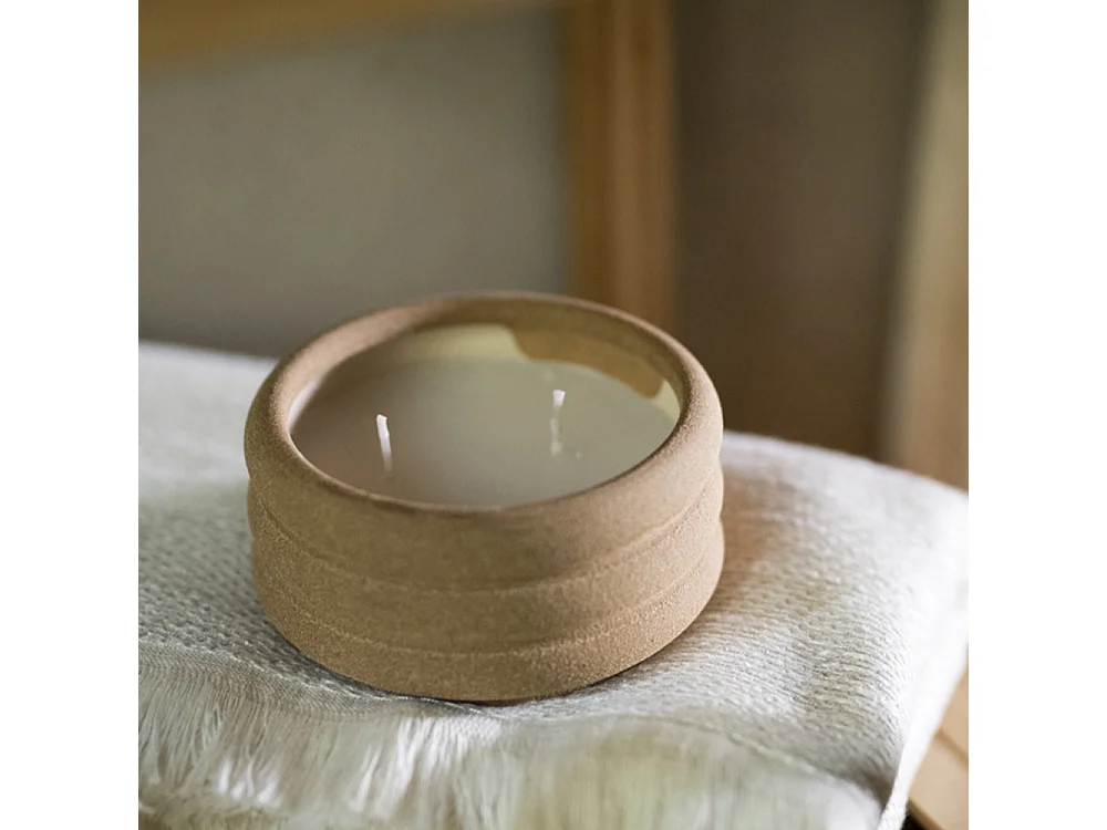 Bougie - Céramique terracotta - LIVIA