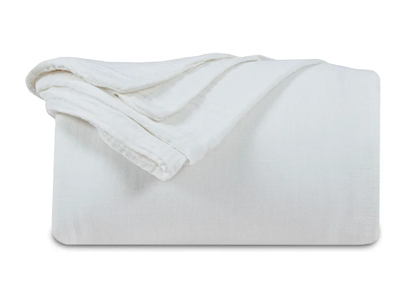 Housse de couette gaze de coton écrue 220x240 cm