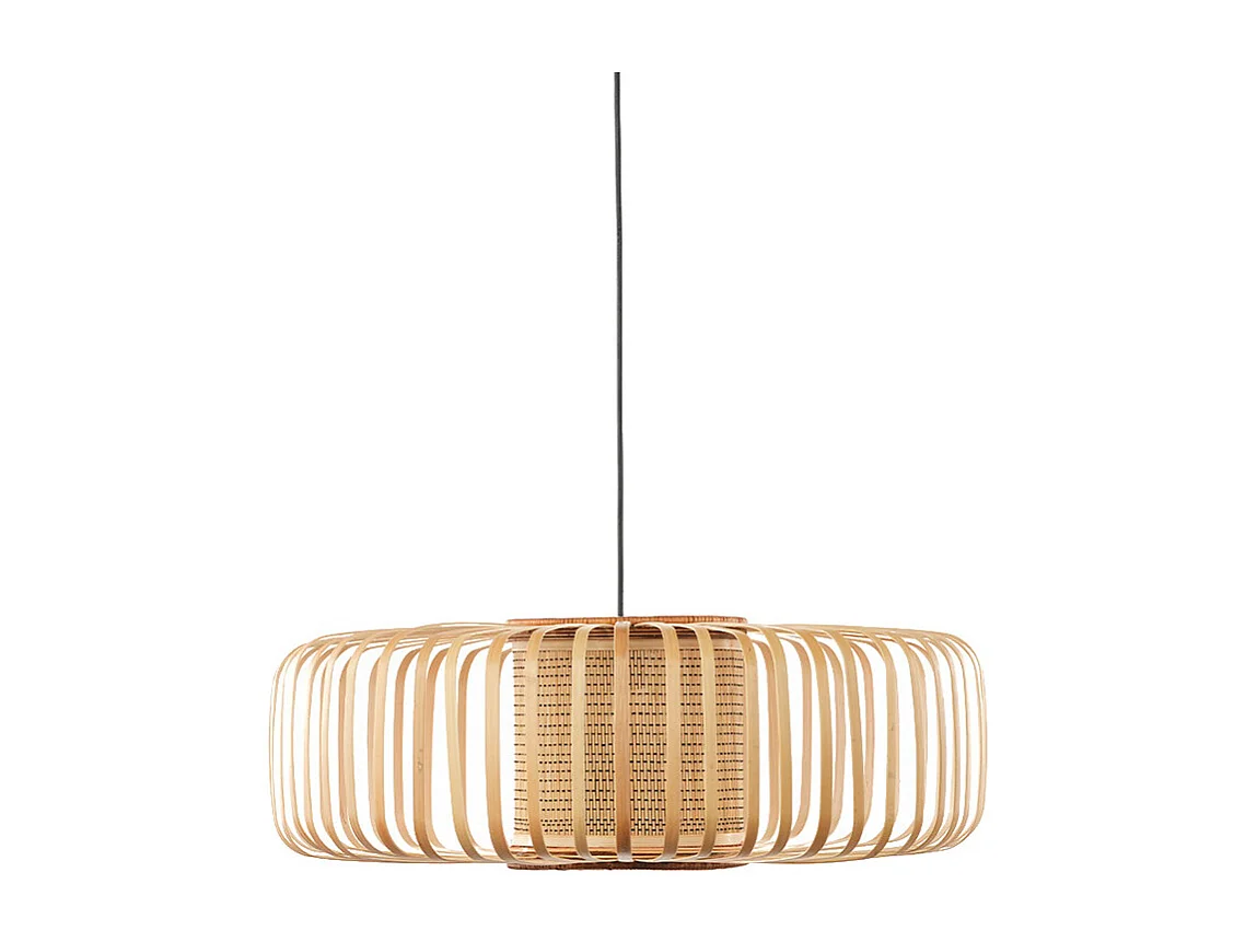 Suspension ovale bambou