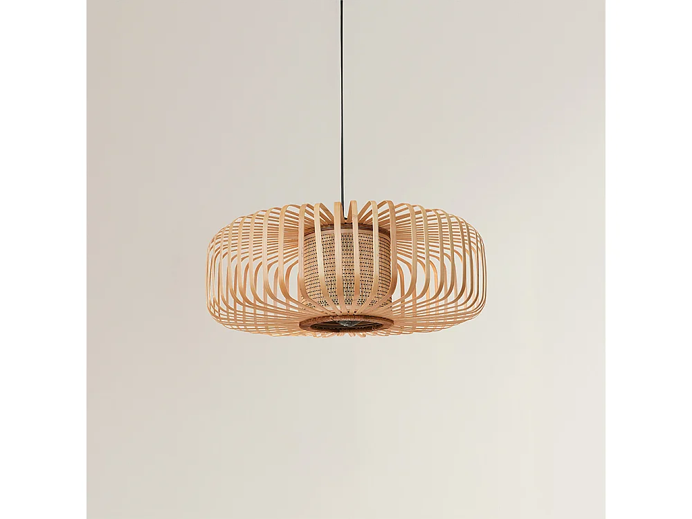 Suspension ovale bambou