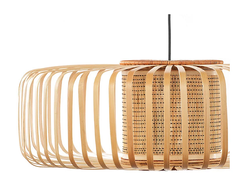 Suspension ovale bambou