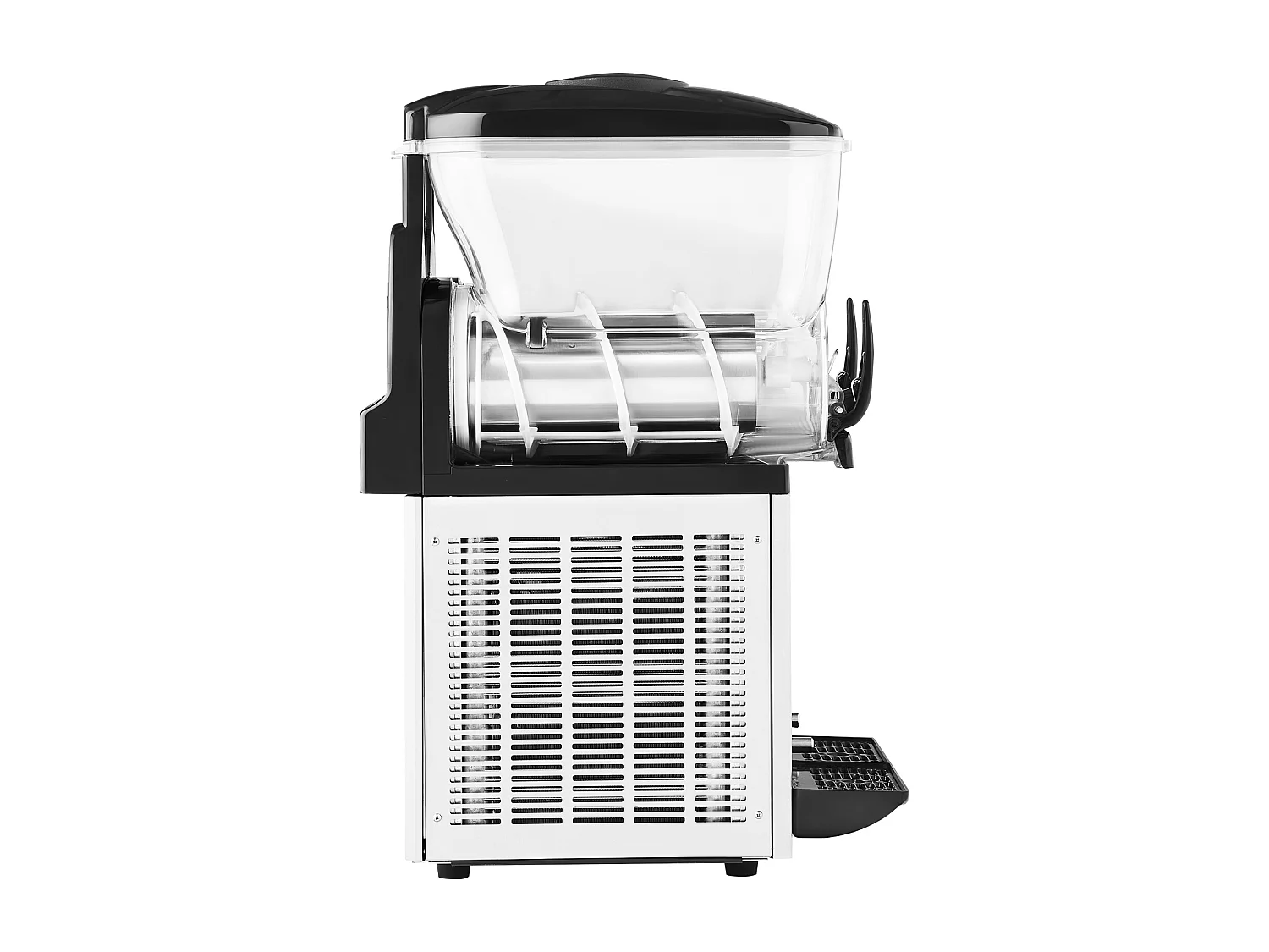 Máquina de Granito SucceBuy, 2 Depósitos de 15 L, Acero Inoxidable, Distribuidor de Bebidas Heladas, para Hogar, Restaurantes, Cafés, Bares