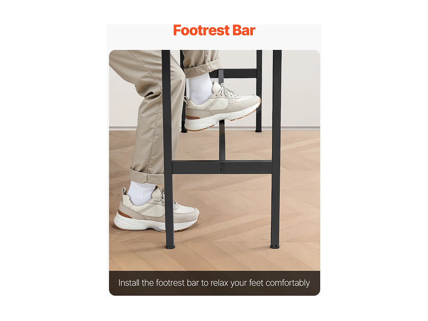 Bar Tafel SucceBuy 99.1 x 40.6 x 90.2 cm, Hoge Tafel met Stevige Metalen Structuur, Smalle Lange Bureau voor Cocktails, Eenvoudige Montage