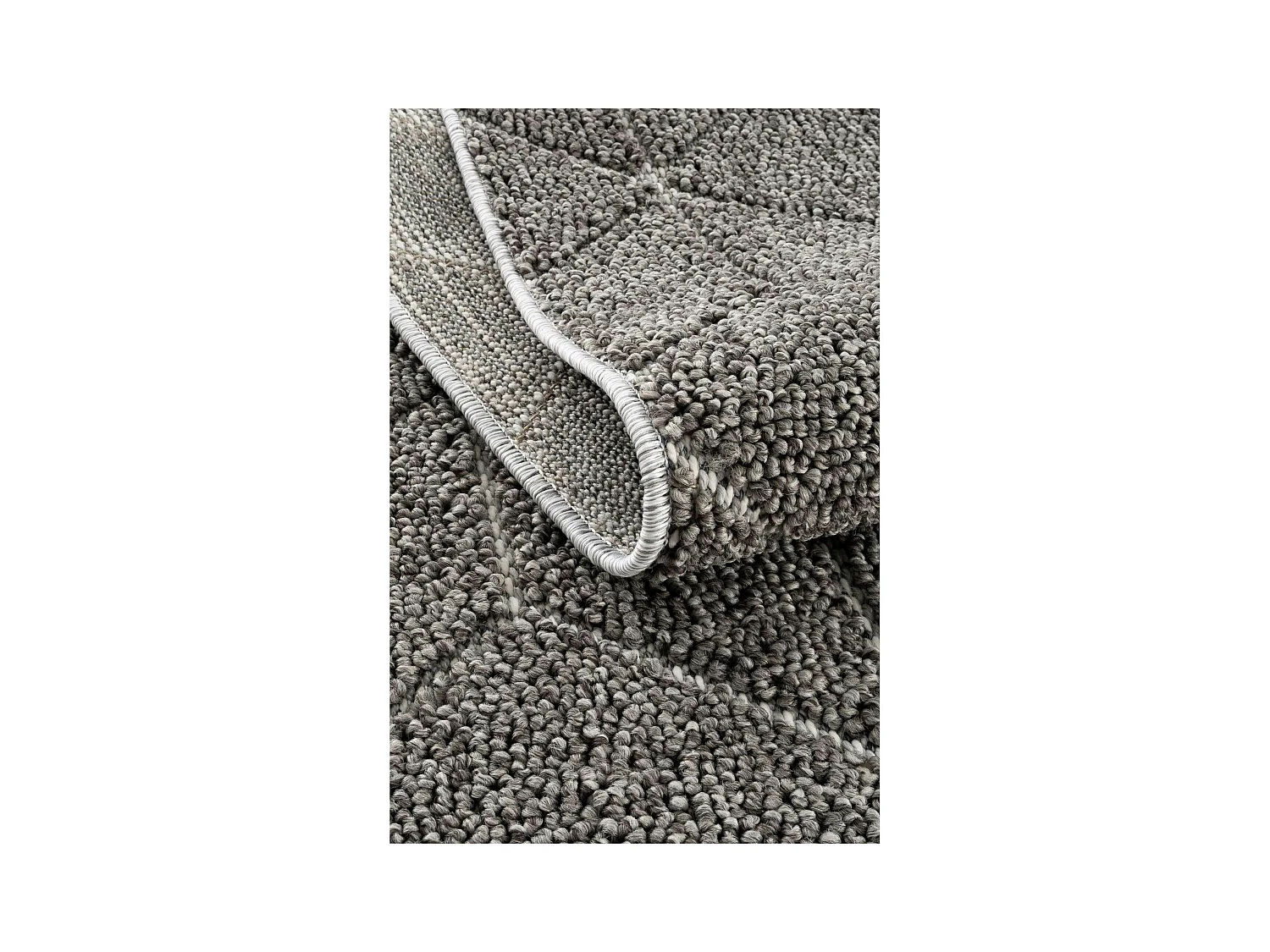 Tapis de salon gris – effet 3D, 120x180 cm ISTANBUL