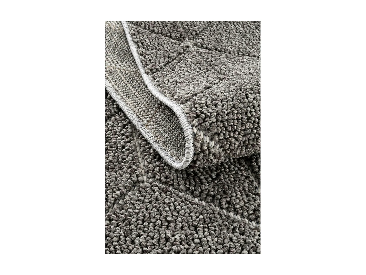 Tapis de salon gris – effet 3D, 120x180 cm ISTANBUL