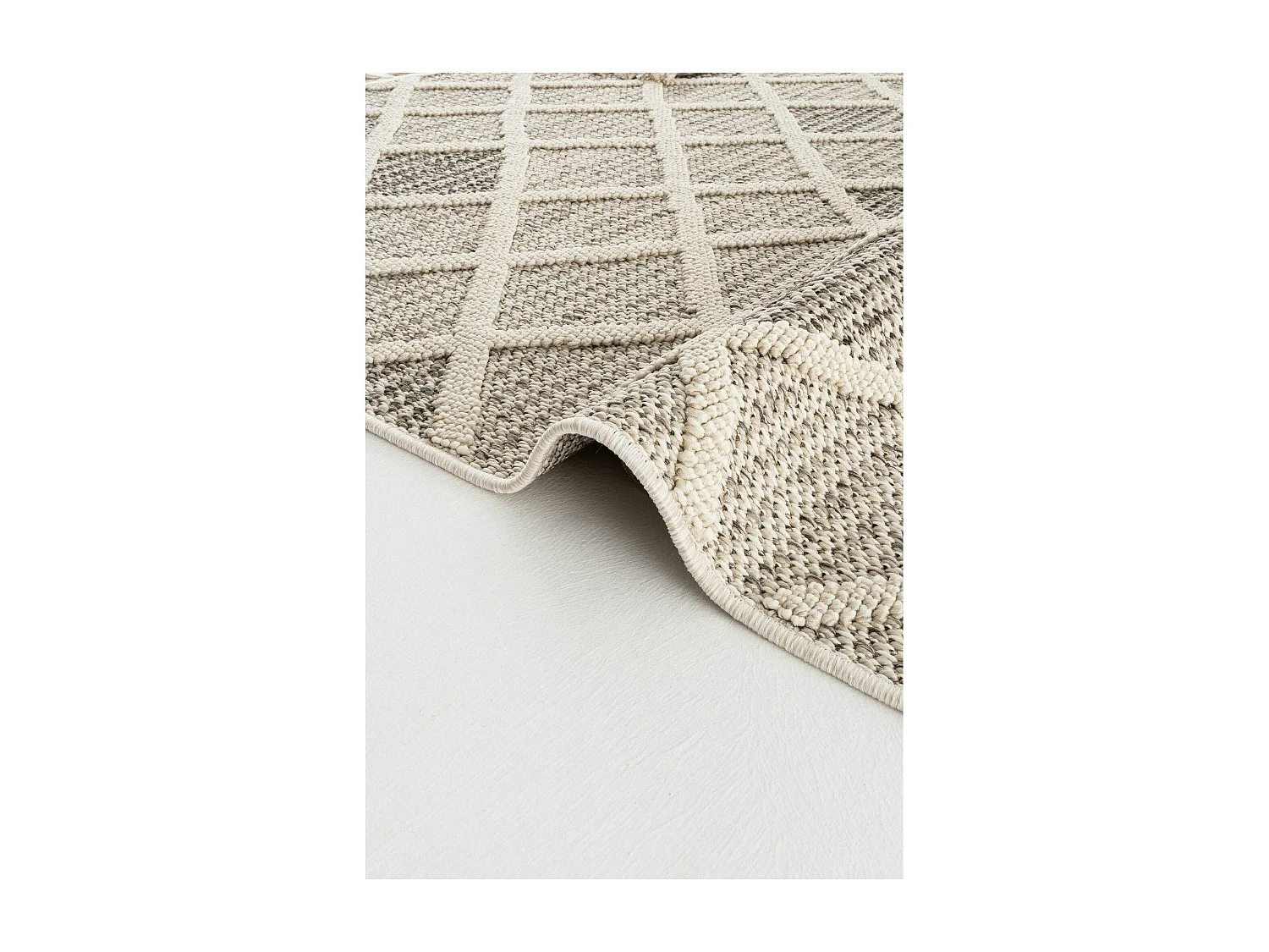 Tapis de salon beige – effet tresse, 120x180 cm ISTANBUL