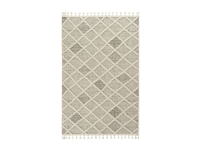 Tapis de salon beige – effet tresse, 120x180 cm ISTANBUL