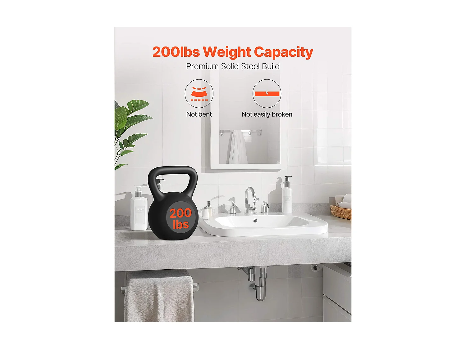 Support d'Étagère SucceBuy Flottante, 30.48x7.35x30.48 cm, Supports Muraux Invisibles en T Robustes, Lot de 2, Capacité de Charge 90 kg, avec Vis