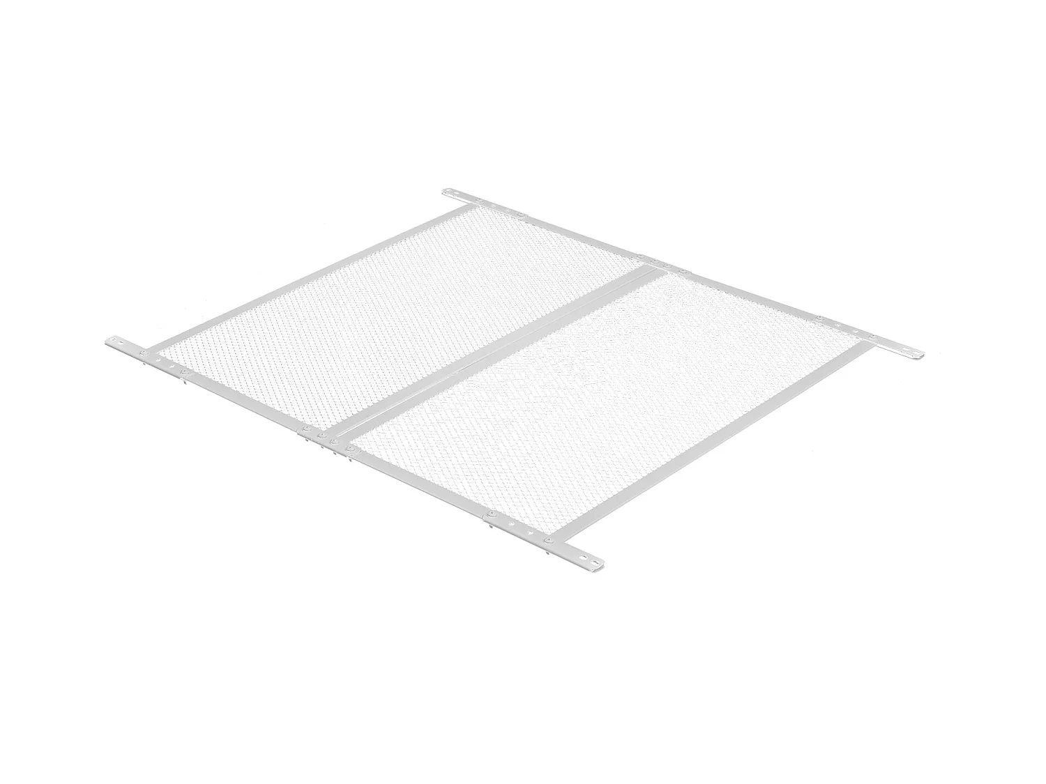 Moustiquaire de Porte SucceBuy de Camping-Car 66.04 x 60.96 cm, Facile à Installer, Filet de Protection pour Animaux en Alliage d'Aluminium Robuste, Blanc