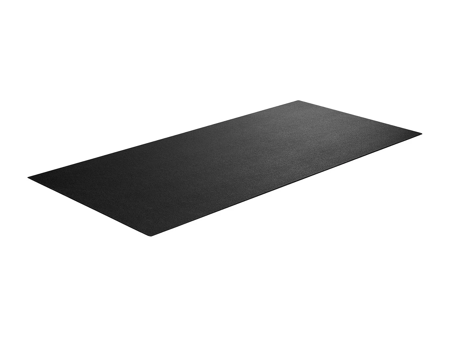 Tapis d'Équipement d'Exercice SucceBuy, 90 x 200 x 0,4 cm, Tapis de Protection de Sol pour Vélos Elliptiques et Tapis de Marche Compacts, en PVC Haute Densité