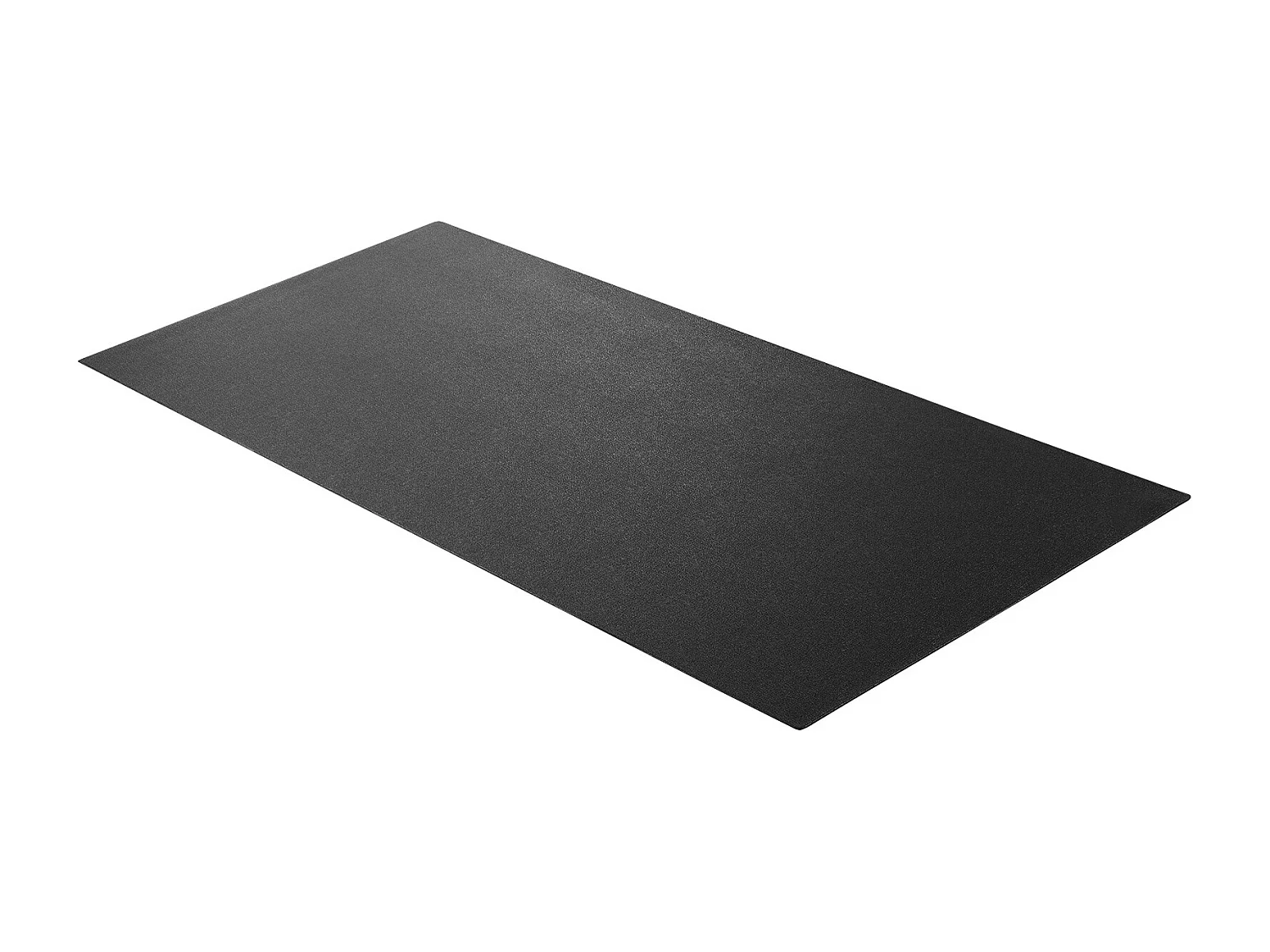 Tapis d'Équipement d'Exercice SucceBuy, 90 x 200 x 0,4 cm, Tapis de Protection de Sol pour Vélos Elliptiques et Tapis de Marche Compacts, en PVC Haute Densité