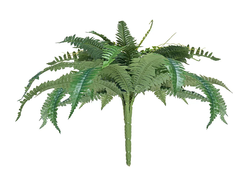 Kunstmatige Varens SucceBuy, Pakket van 2, Nalevende Bostonvaren 80-86 cm, 30 Bladeren, Hangend, Binnen/Buiten Decoratie, Huis/Kantoor, Pot Niet Inbegrepen