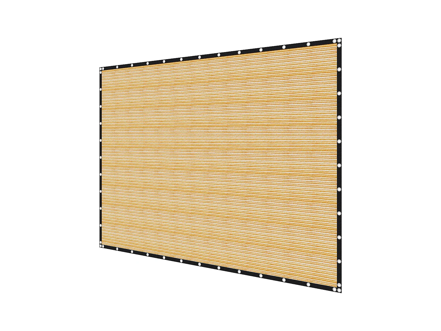 Siatka Cieniująca 90 % SucceBuy Siatka Cieniująca z Oczkami ze Stali Nierdzewnej, Ochrona Przeciwsłoneczna i Osłona Prywatności z HDPE 160 g/m², 3660 x 6100 mm