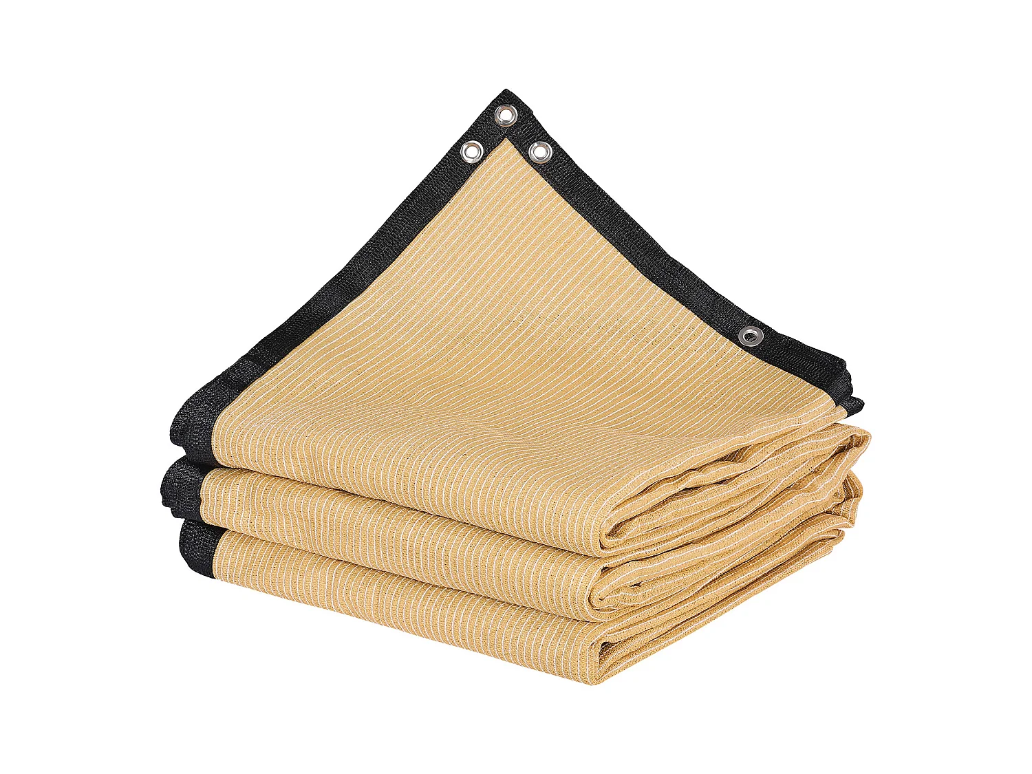 Siatka Cieniująca 90 % SucceBuy Siatka Cieniująca z Oczkami ze Stali Nierdzewnej, Ochrona Przeciwsłoneczna i Osłona Prywatności z HDPE 160 g/m², 3660 x 6100 mm