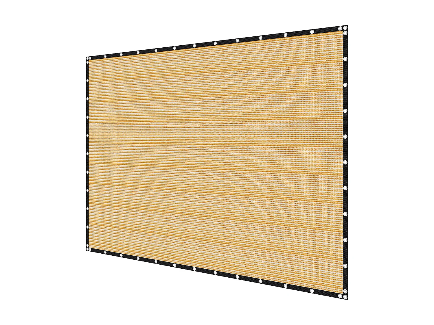 Siatka Cieniująca 90 % SucceBuy Siatka Cieniująca z Oczkami ze Stali Nierdzewnej, Ochrona Przeciwsłoneczna i Osłona Prywatności z HDPE 160 g/m², 3660 x 6100 mm