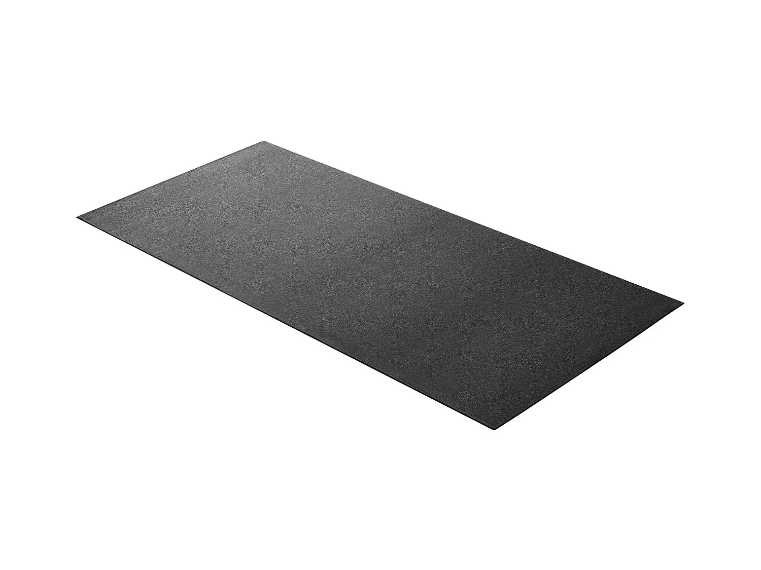 Tapis d'Équipement d'Exercice SucceBuy, 91,5 x 182 x 0,6 cm, Tapis de Protection de Sol pour Vélos Elliptiques et Tapis de Marche Compacts, en PVC Haute Densité
