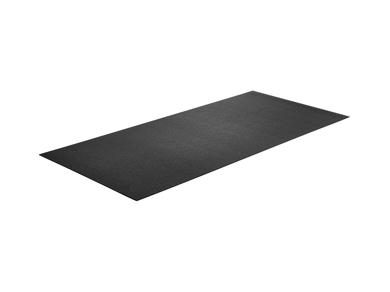Tapis d'Équipement d'Exercice SucceBuy, 91,5 x 182 x 0,6 cm, Tapis de Protection de Sol pour Vélos Elliptiques et Tapis de Marche Compacts, en PVC Haute Densité