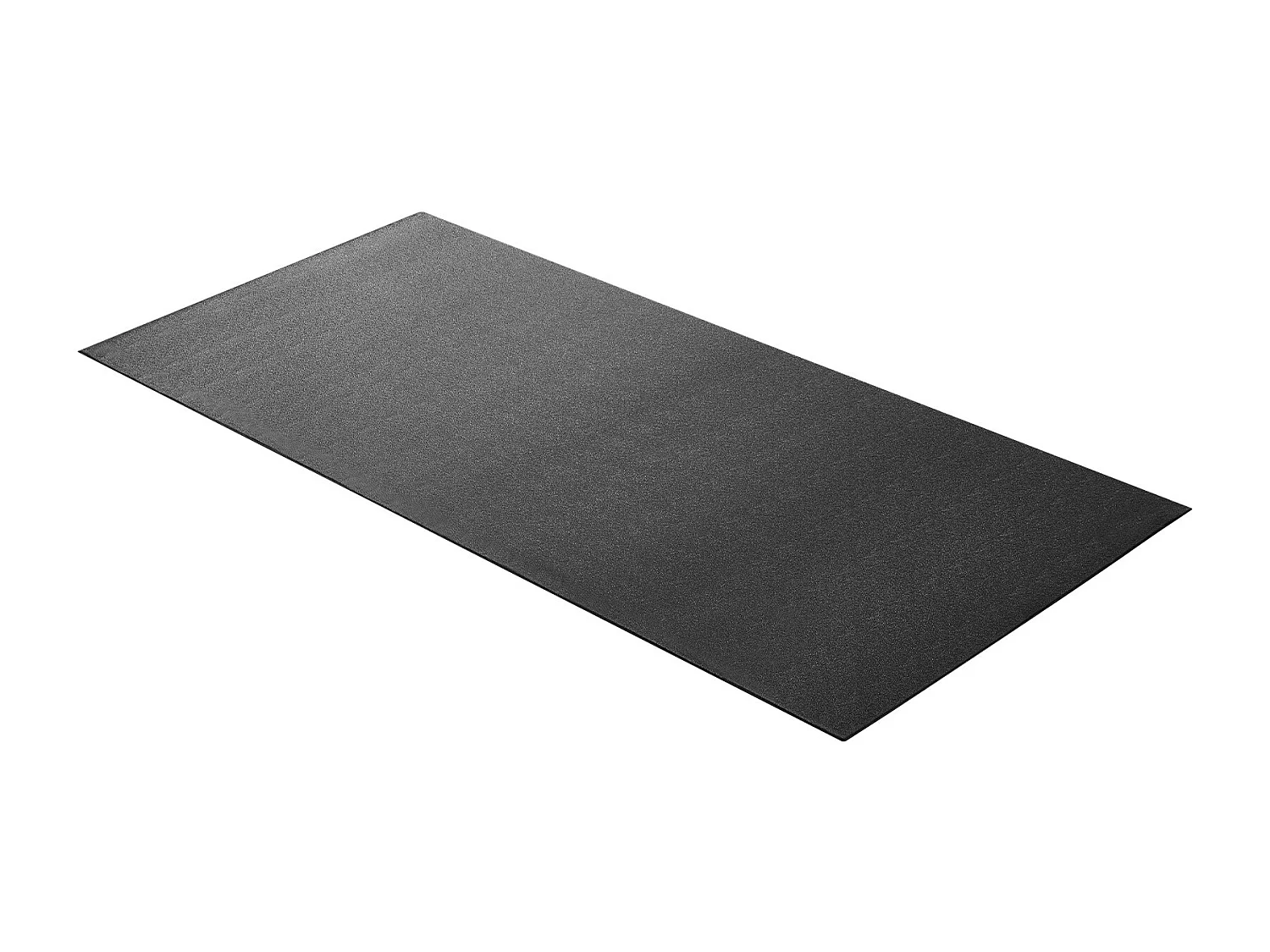 Tapis d'Équipement d'Exercice SucceBuy, 91,5 x 182 x 0,6 cm, Tapis de Protection de Sol pour Vélos Elliptiques et Tapis de Marche Compacts, en PVC Haute Densité