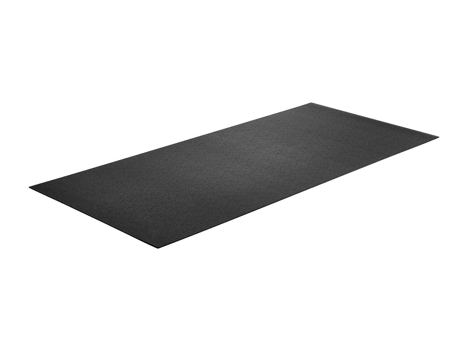 Tapis d'Équipement d'Exercice SucceBuy, 91,5 x 198 x 0,6 cm, Tapis de Protection de Sol pour Vélos Elliptiques et Tapis de Marche Compacts, en PVC Haute Densité