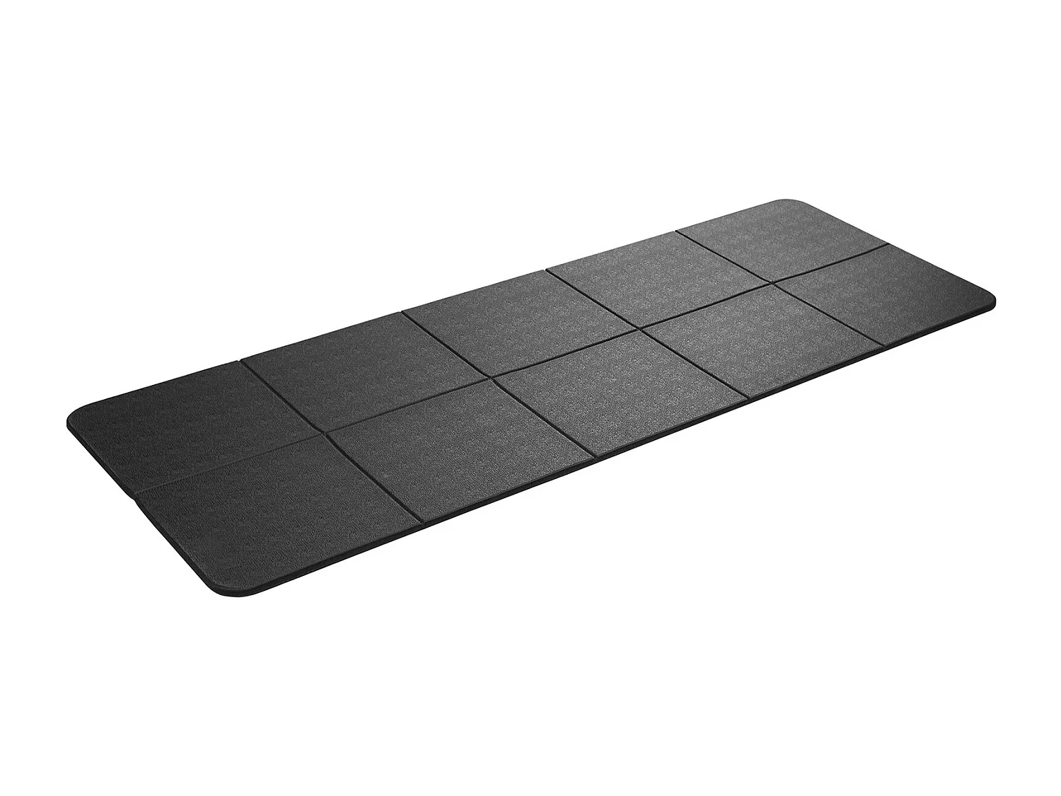 Tapis d'Équipement d'Exercice SucceBuy, 30 x 34 x 0,6 cm, Tapis de Protection de Sol pour Vélos Elliptiques et Tapis de Marche Compacts, en PVC Haute Densité