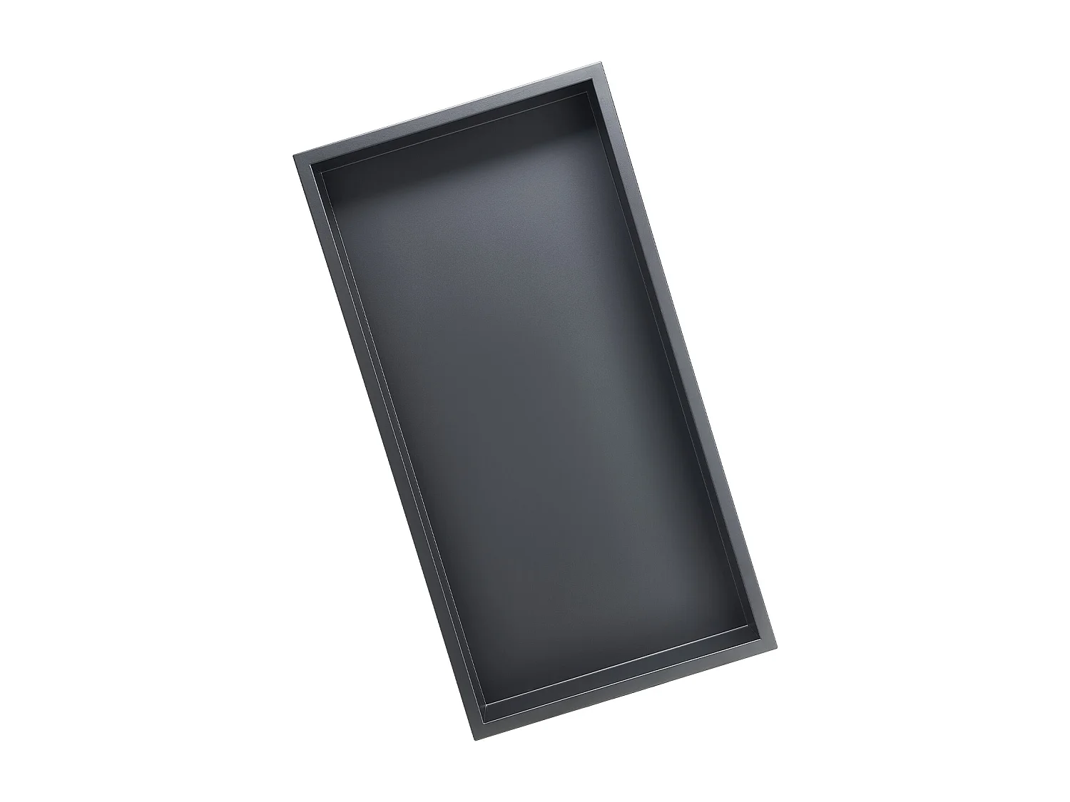 Niche de Douche SucceBuy, 33 x 63,5 x 10,2 cm, Niche Murale Encastrée, Organisateur en Acier Inoxydable Robuste, Stockage Savon/Shampoing, Scellée et Étanche