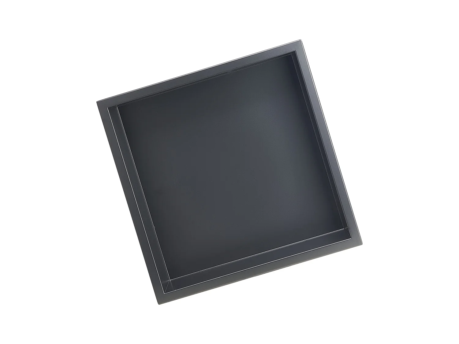 Niche de Douche SucceBuy, 33 x 33 x 10,2 cm, Niche Murale Encastrée, Organisateur en Acier Inoxydable Robuste, Stockage Savon/Shampoing, Scellée et Étanche