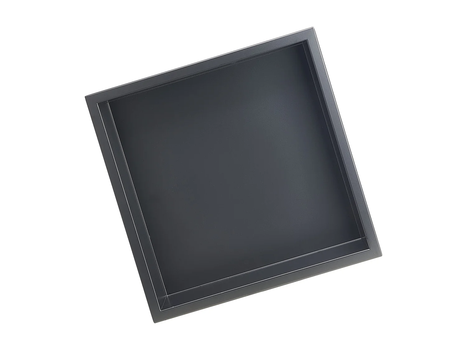 Niche de Douche SucceBuy, 33 x 33 x 10,2 cm, Niche Murale Encastrée, Organisateur en Acier Inoxydable Robuste, Stockage Savon/Shampoing, Scellée et Étanche