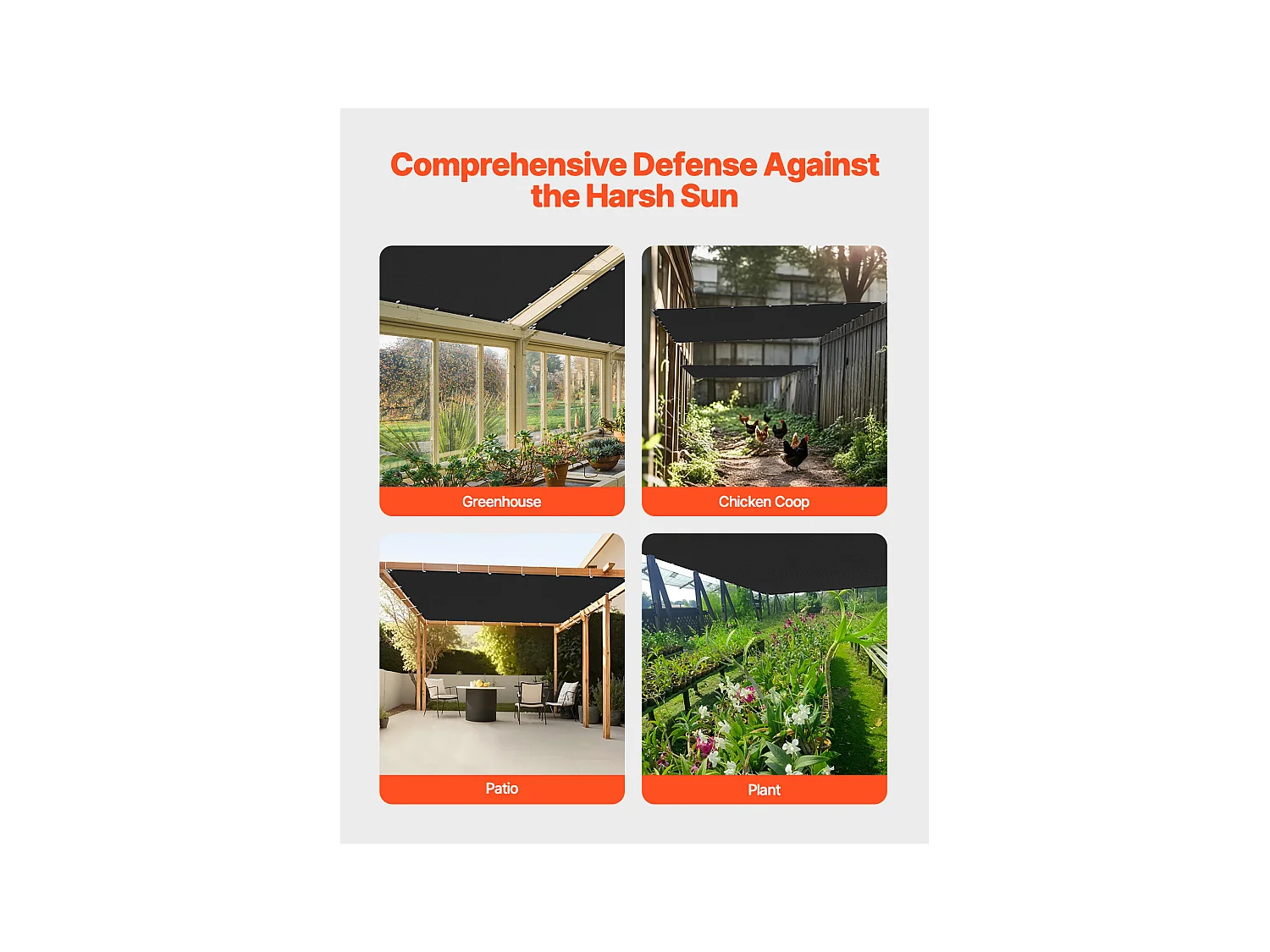 Schattenvorhang 90 % SucceBuy, 305 x 305 cm, Schattennetz PEHD 140 g/m², Edelstahlösen, Sonnenschutz/Windschutz, für Außenbereich, Terrasse, Braunf, Schwarz