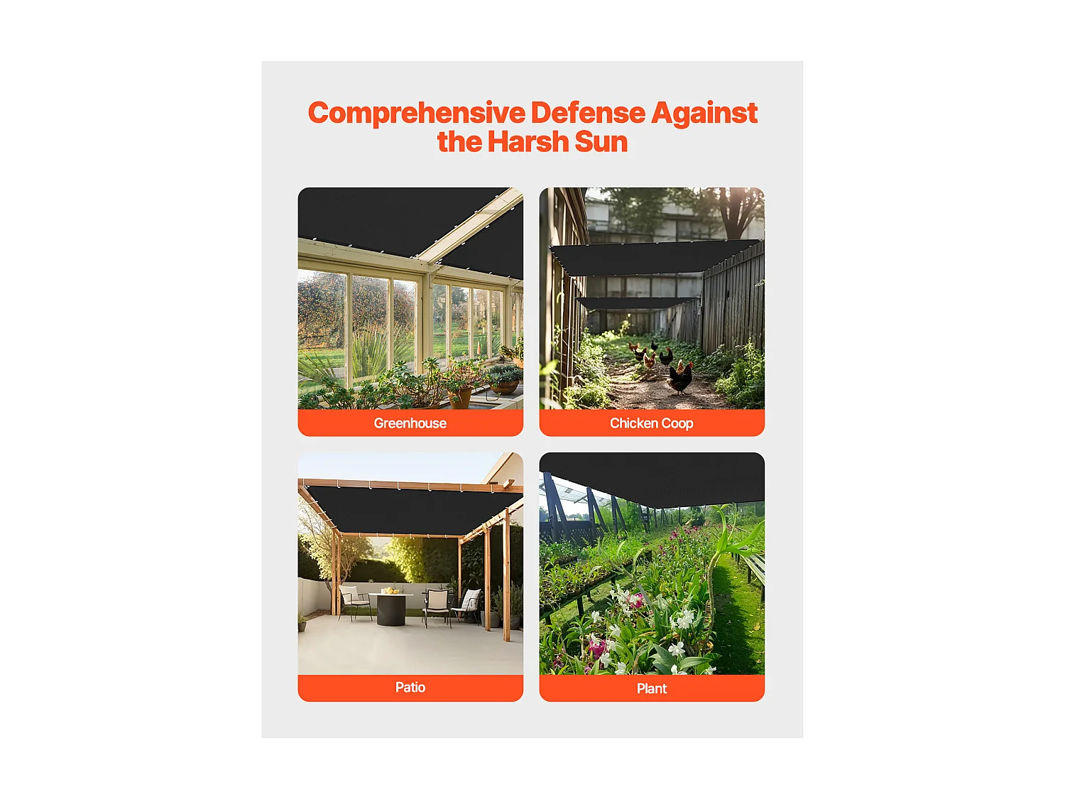 Schattenvorhang 90 % SucceBuy, 305 x 366 cm, Schattennetz PEHD 140 g/m², Edelstahlösen, Sonnenschutz/Windschutz,für Außenbereich, Terrasse, Braun, Schwarz