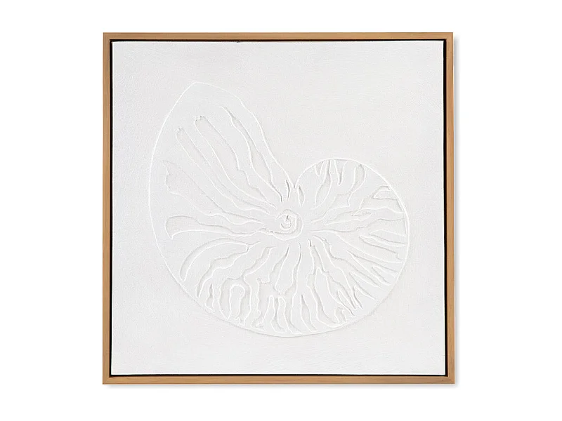 Tableau abstrait coquillage - LACANAU