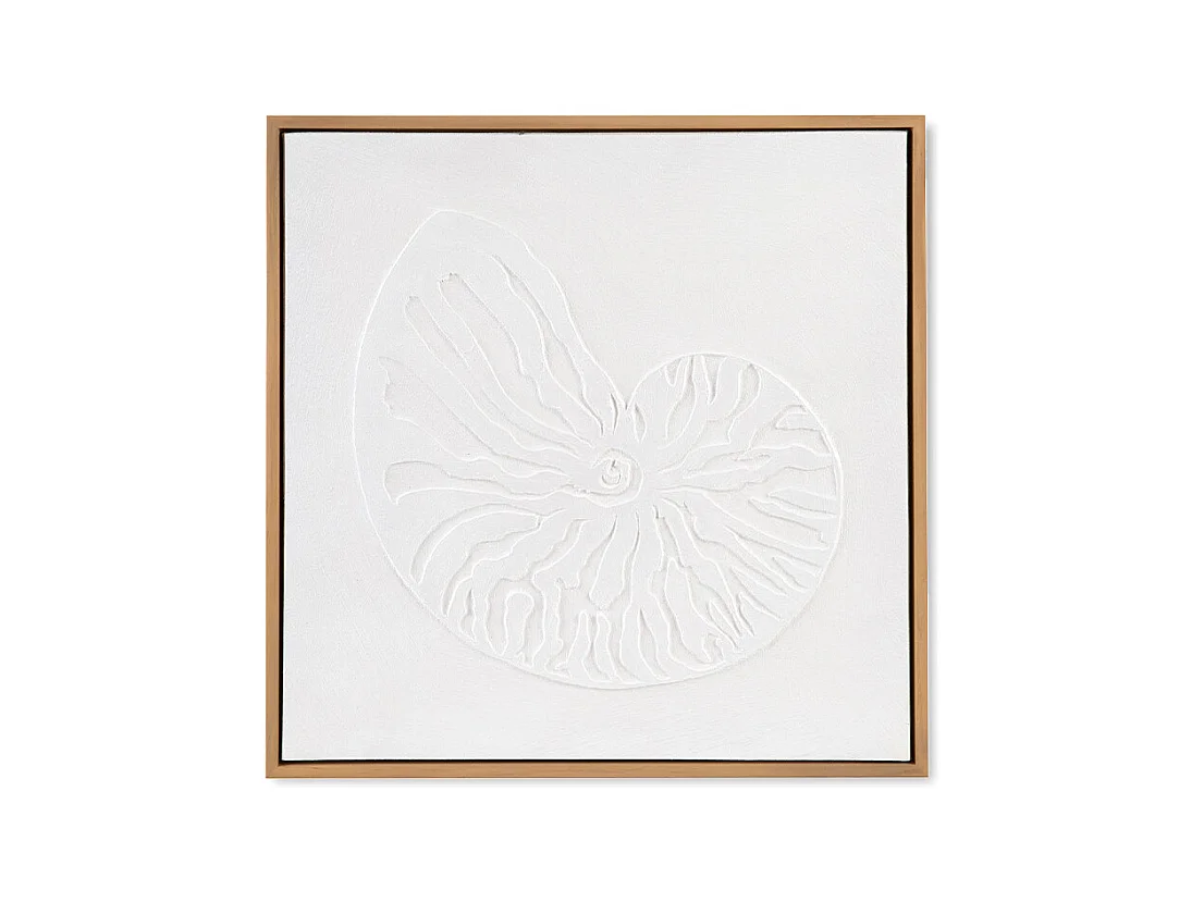 Tableau abstrait coquillage - LACANAU