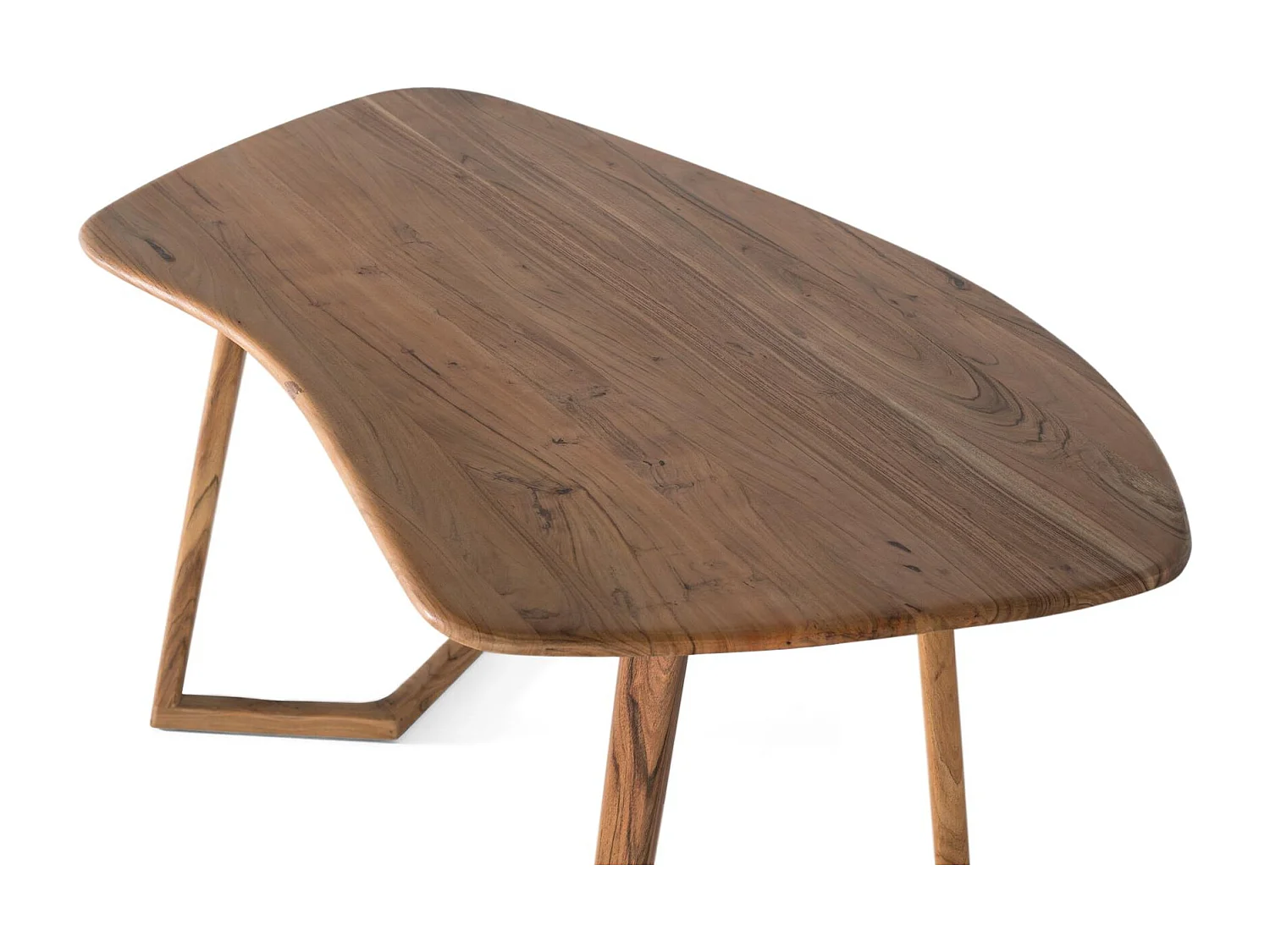 Bureau en bois d'acacia massif