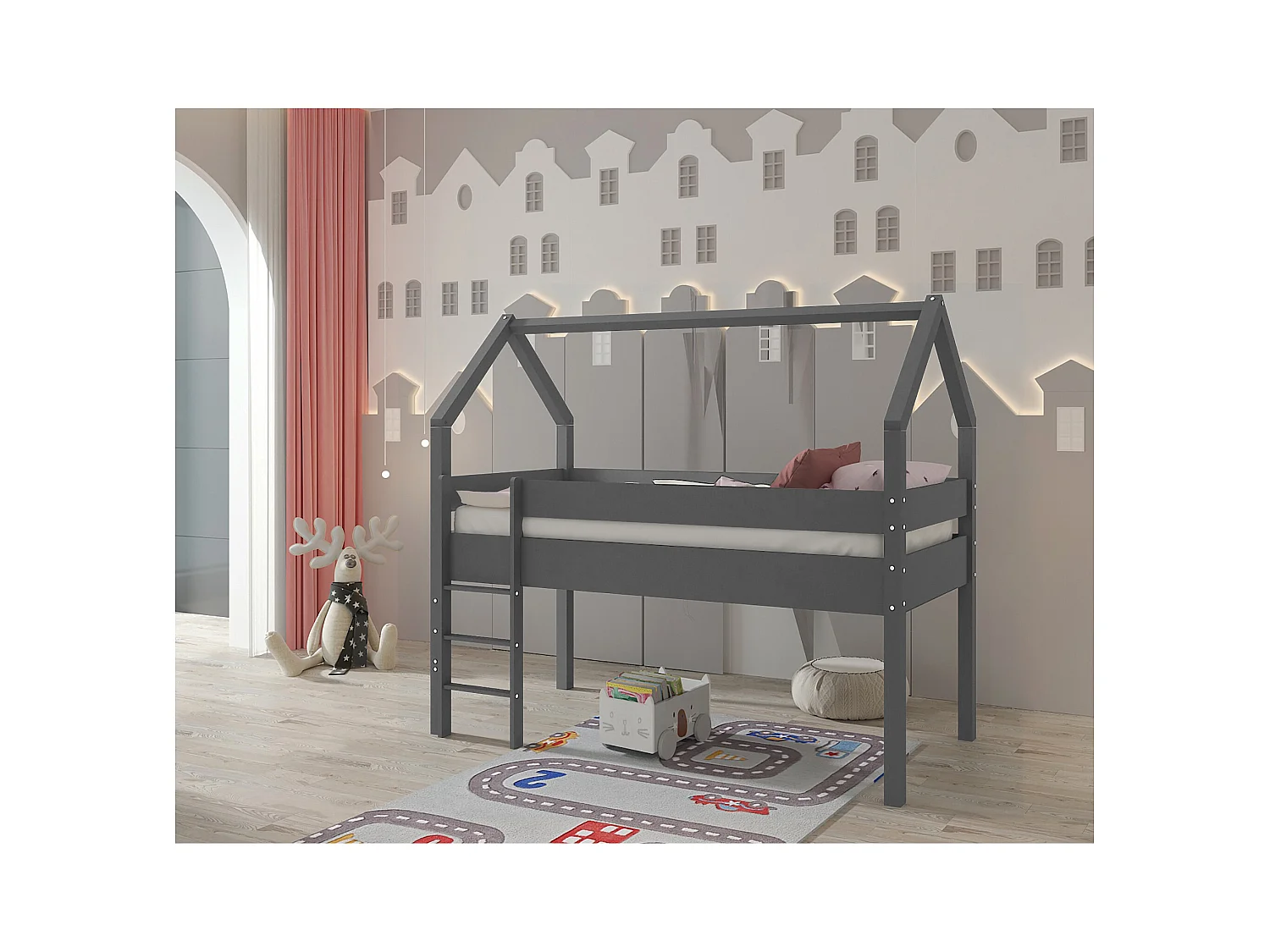 Alpi | Kamerbed Grijs