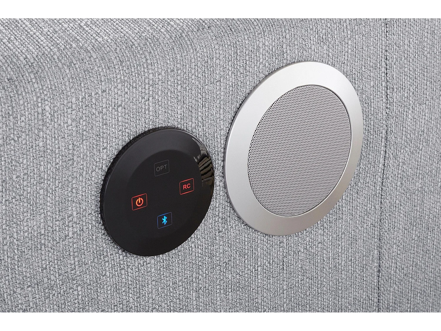 YORK | Lit EGamer 180 cm en gris