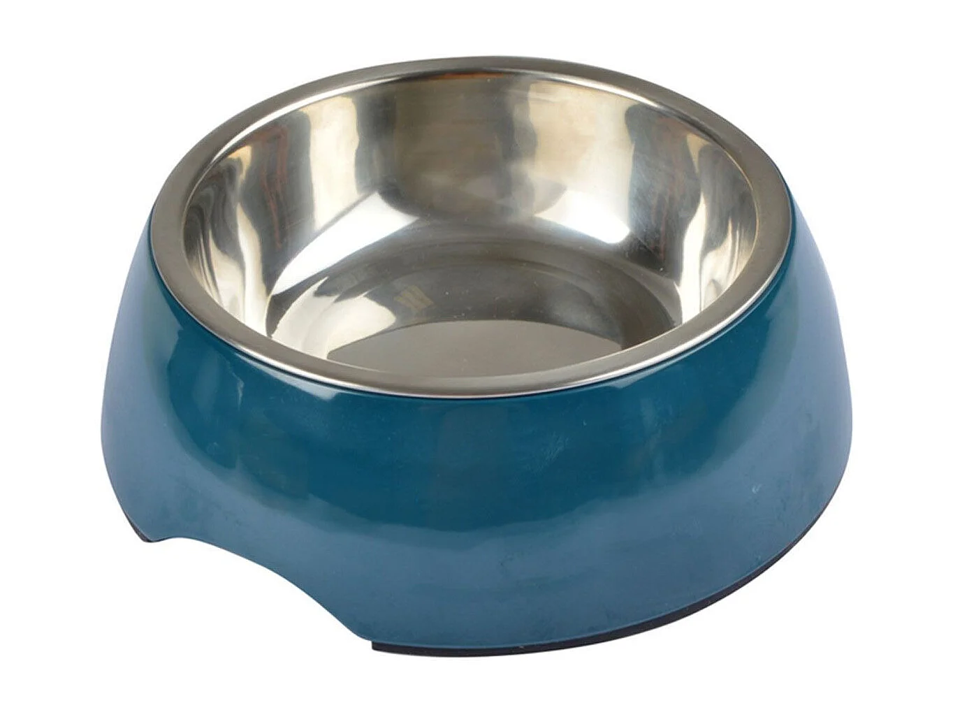Gamelle pour Chien & Chat "Bol Inox" 17cm Emeraude