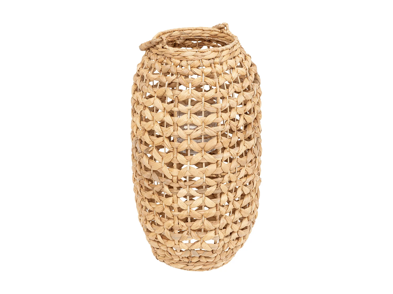 Lámpara de mimbre 45 x 25 x 4 cm