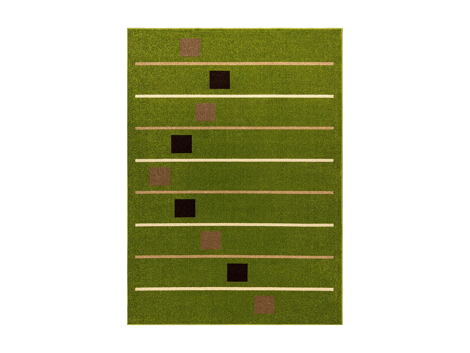 Tapis KARMEL BAKA vert  200x300 cm