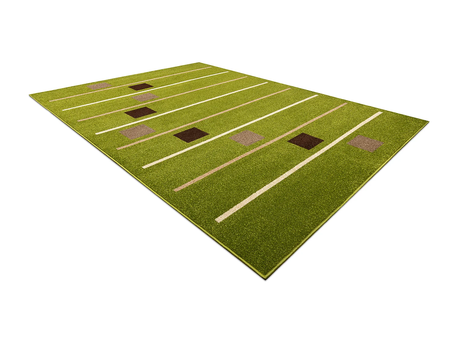Tapis KARMEL BAKA vert  200x300 cm