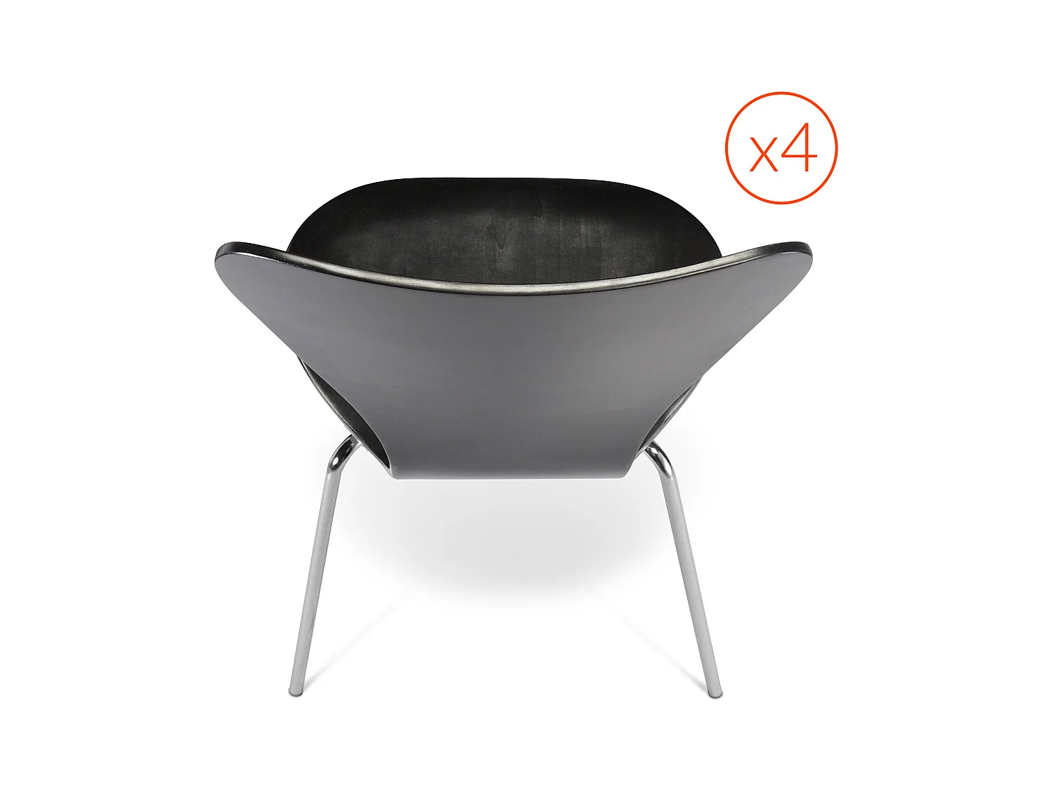 Sedia Serie 7 Arne Jacobsen set di 4