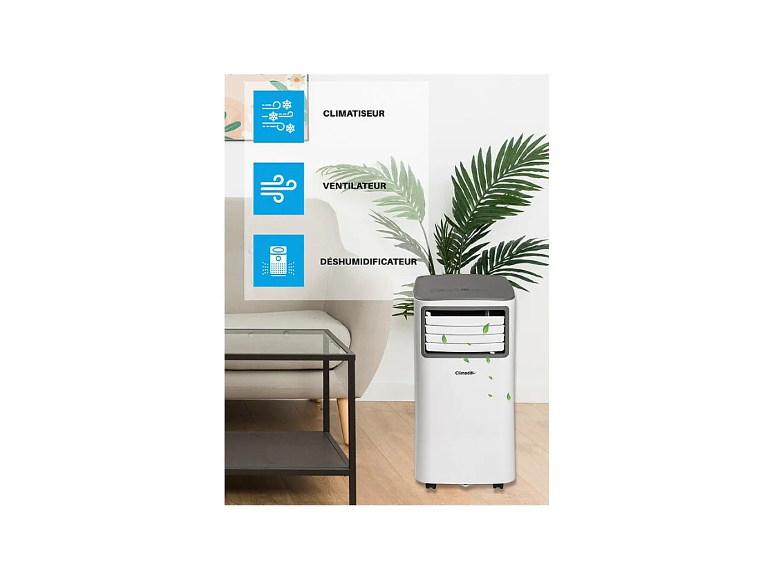 Climatiseur mobile Climadiff CLIMA9K1