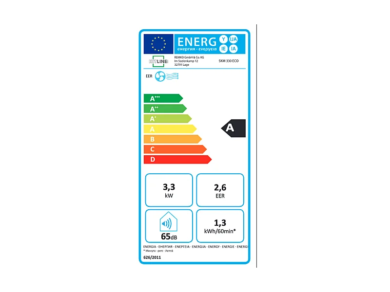 Climatiseur monobloc Remko SKM 330