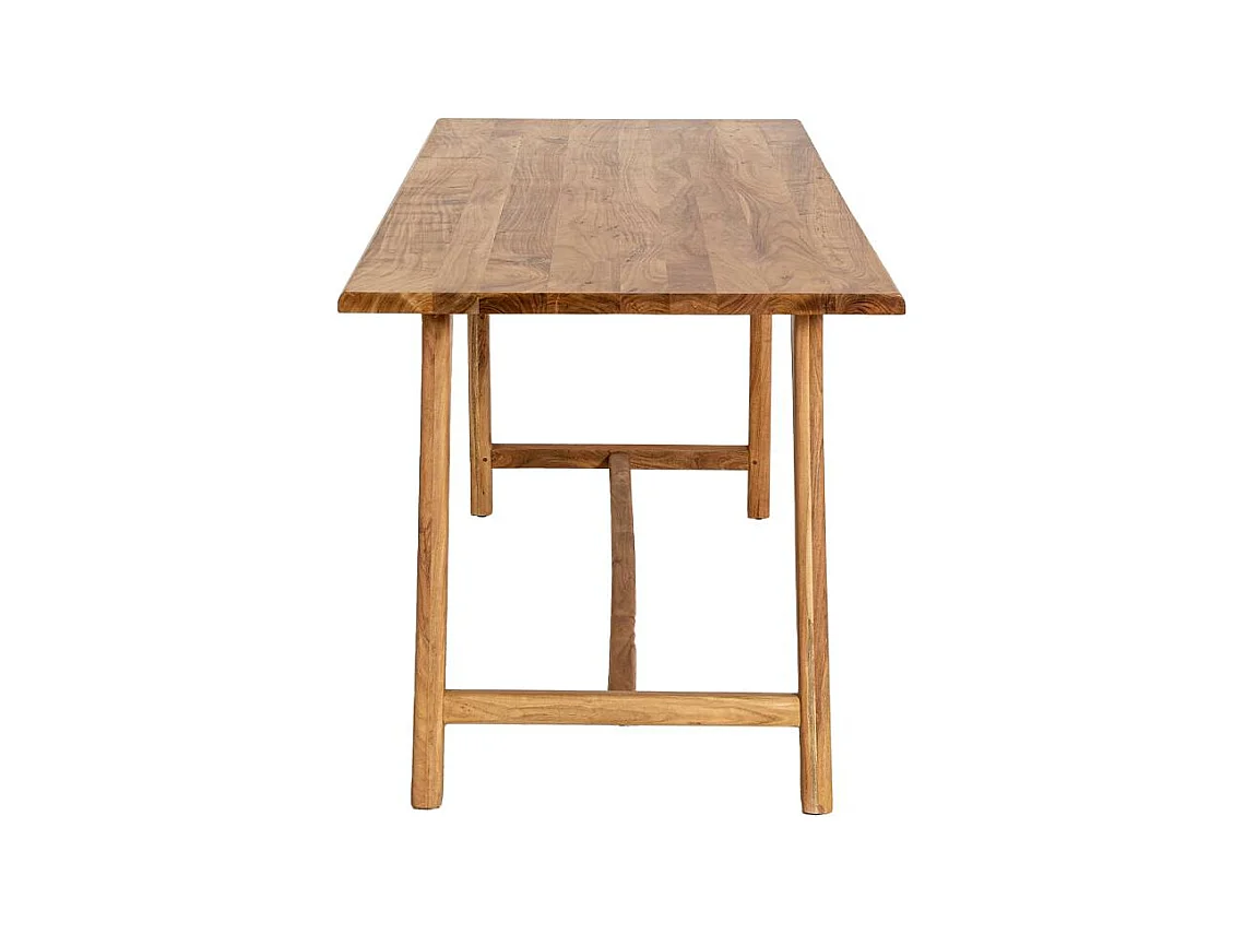 Table haute en bois d'acacia Orane