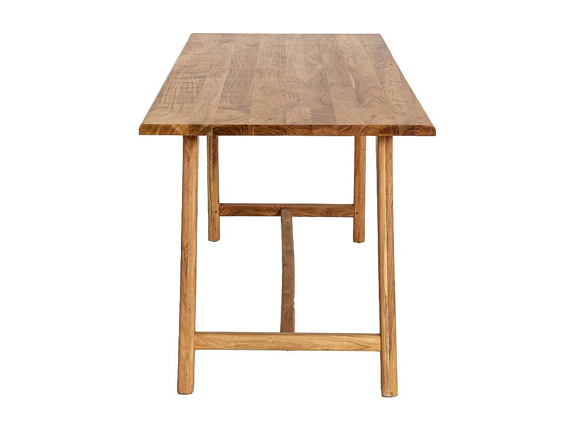 Table haute en bois d'acacia Orane