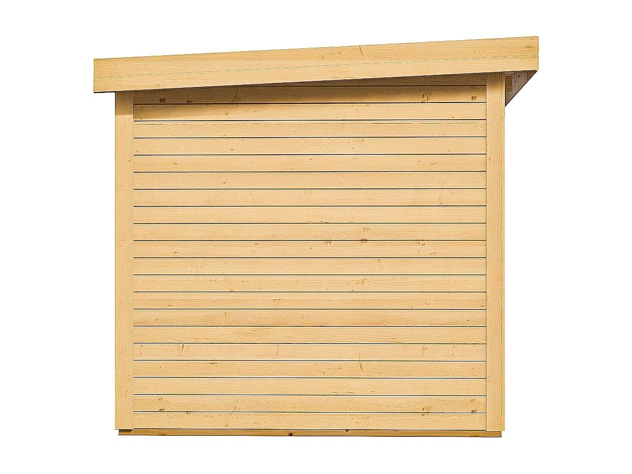 Studio de jardin en bois 10,7 m² - Epaisseur 28 mm - CANOPIA