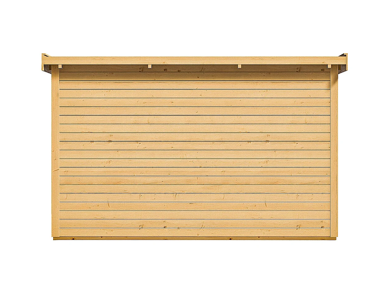 Studio de jardin en bois 15,3 m² - Epaisseur 28 mm - CANOPIA